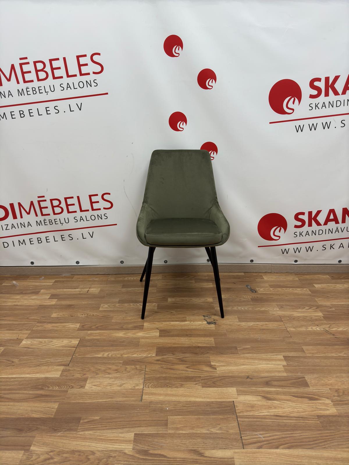 Kitchen chair Tropea (Velvet) from the exhibition